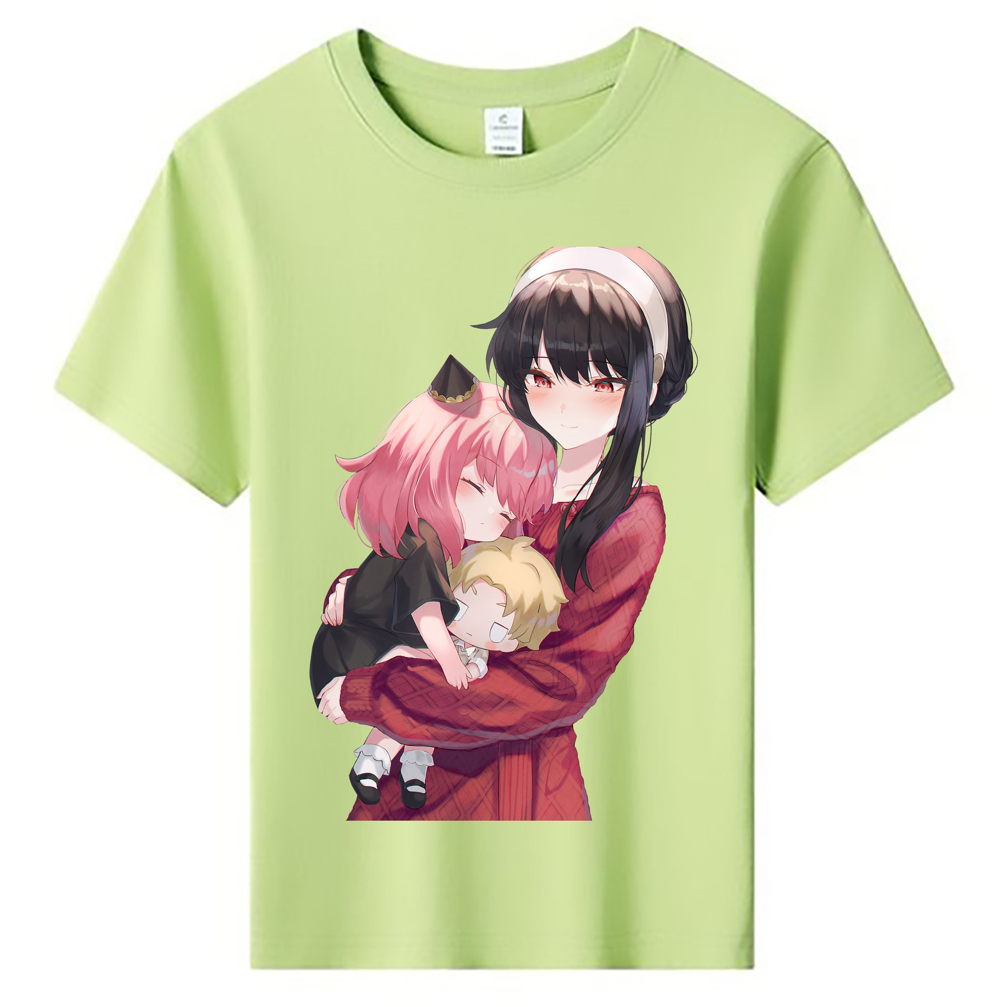 （画像用） SPY×FAMILY间谍家家酒 綿100％キッズTシャツ（フロントプリント）